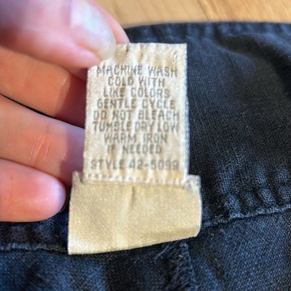 J. Jill Muted Black Linen Skirt Size 4. Style 42-5099 - Picture 4 of 9